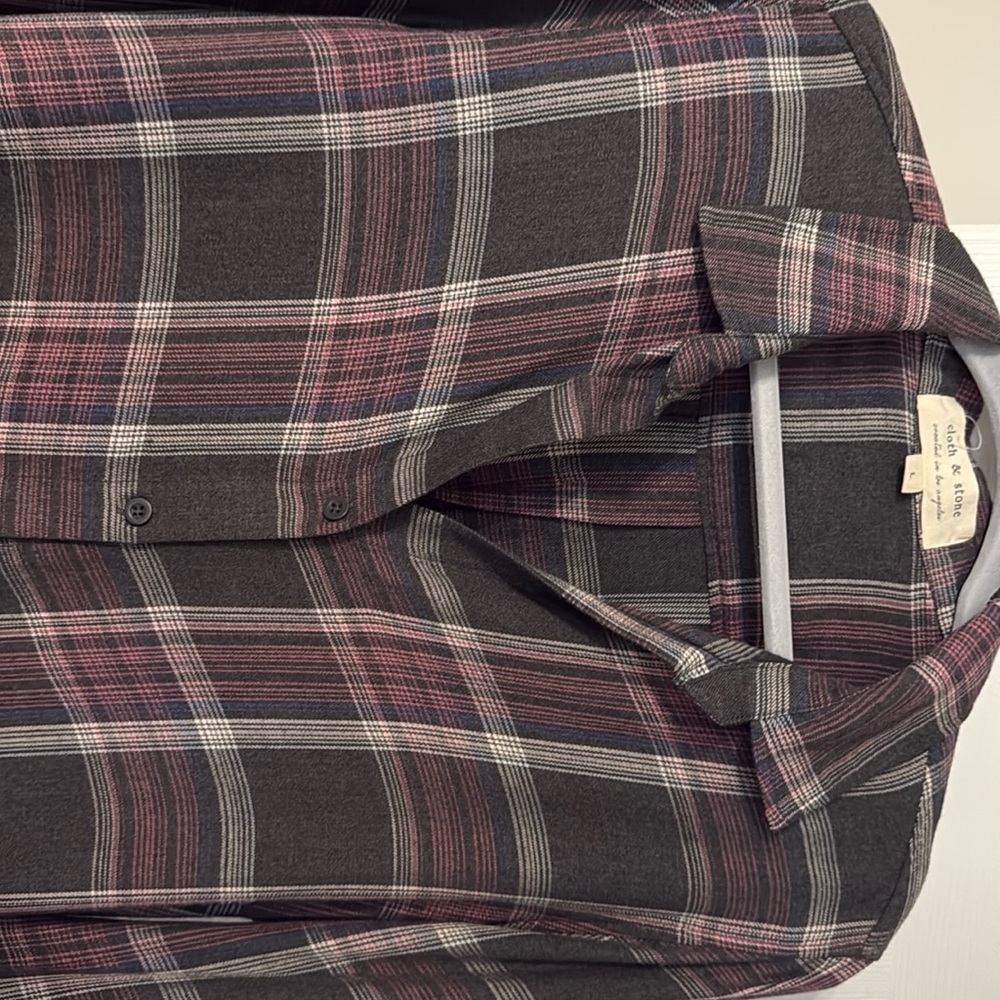 Brand new cloth and stone frayed shirt